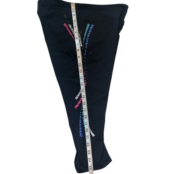 Women's Kyodon Black Workout Capris Size L 12-14 - Picture 5 of 6
